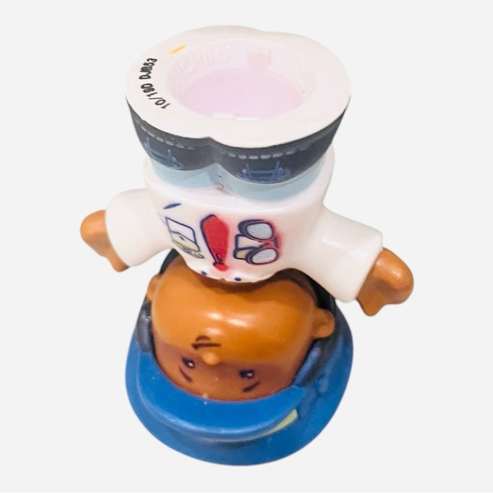 Fisher Price replacement little people travel together Blue/White toy figure - Picture 5 of 5